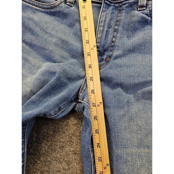 Wrangler Retro Jeans Womens Size 28x32 High Rise Trouser Boot Medium Wash - Picture 10 of 12